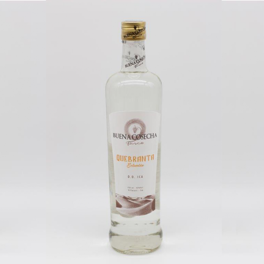 BUENA COSECHA PISCO PURO QUEBRANTA SELECCION