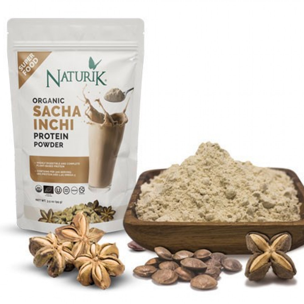 Sacha Inchi Protein Powder Organic & Conventional(Protein: 60% – Omega-3: 4% – Fiber: 14%)