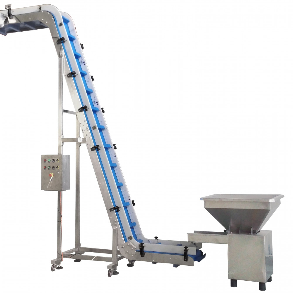 ELEVADOR TIPO CORREA INCLINADO