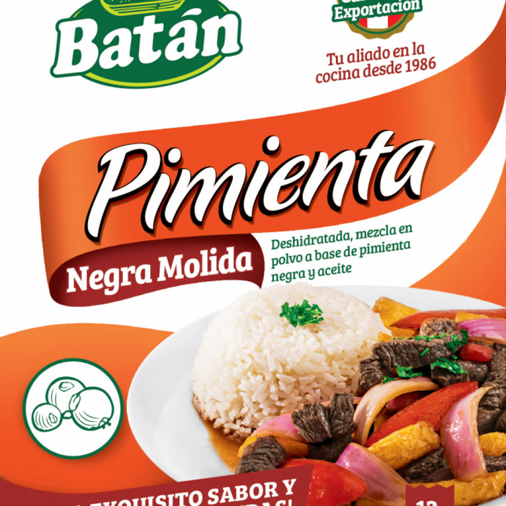 PIMIENTA NEGRA MOLIDA