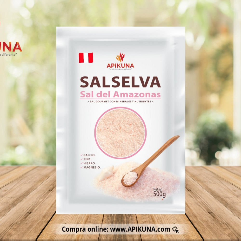 SAL DE LA SELVA  sal de la  AMAZONIA SALSELVA APIKUNA