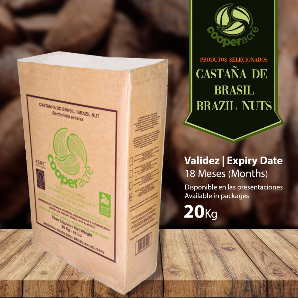 CASTAÑA DE BRASIL (20 Kg)
