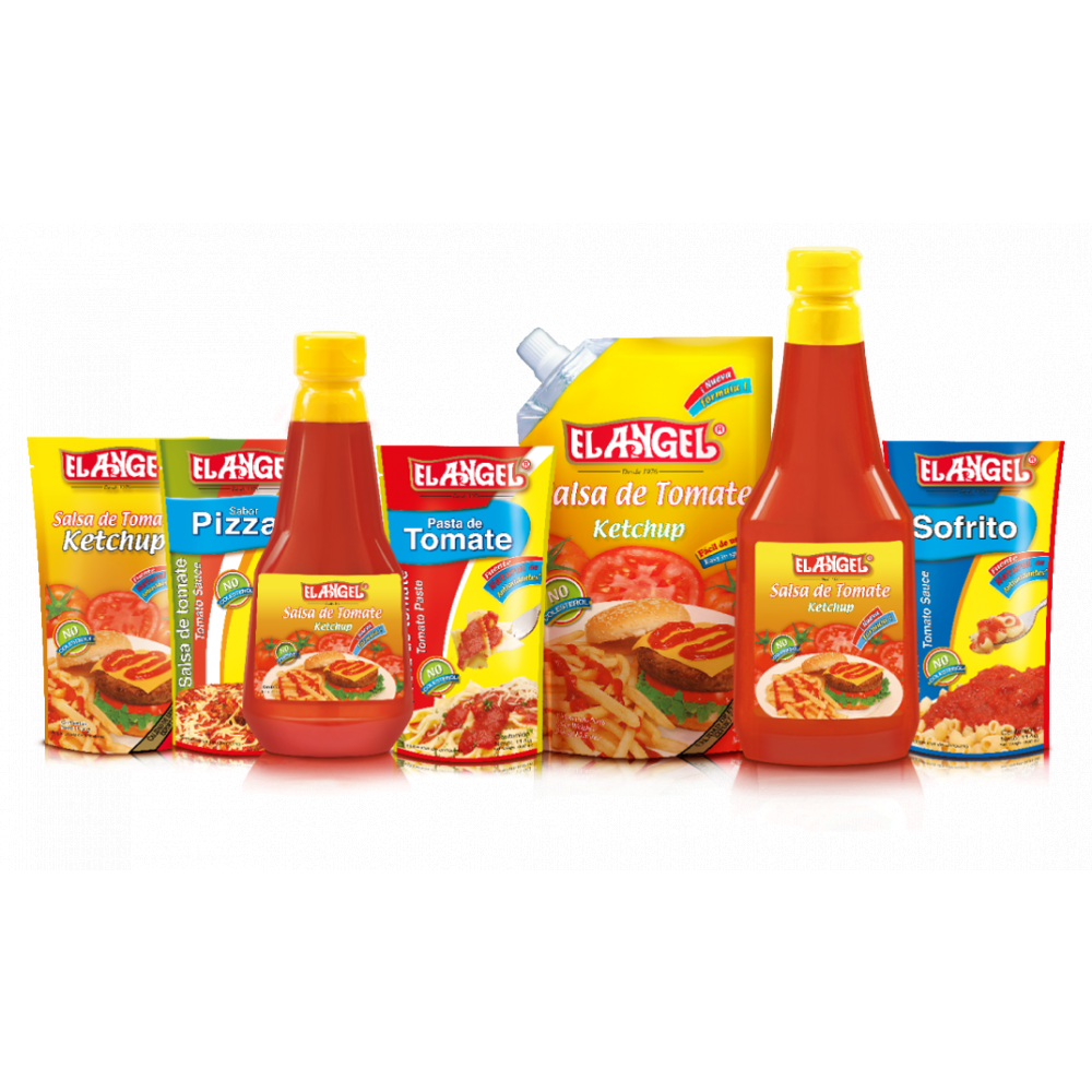 Ketchup, pasta y salsas de tomate
