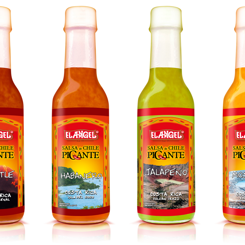 colección de picantes el angel volcanes