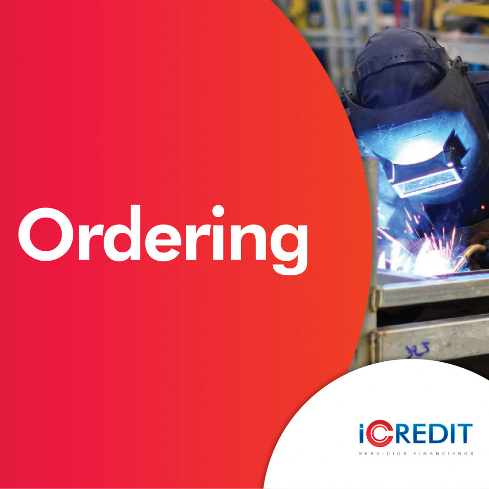 ORDERING - FINANCIAMIENTO DE ORDENES DE COMPRA