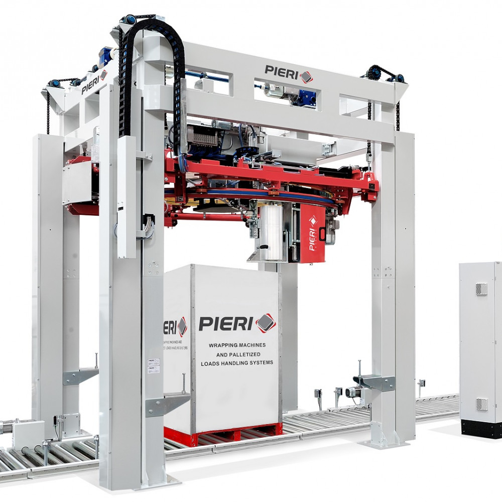 AUTOMATIC STRETCH WRAPPING MACHINE